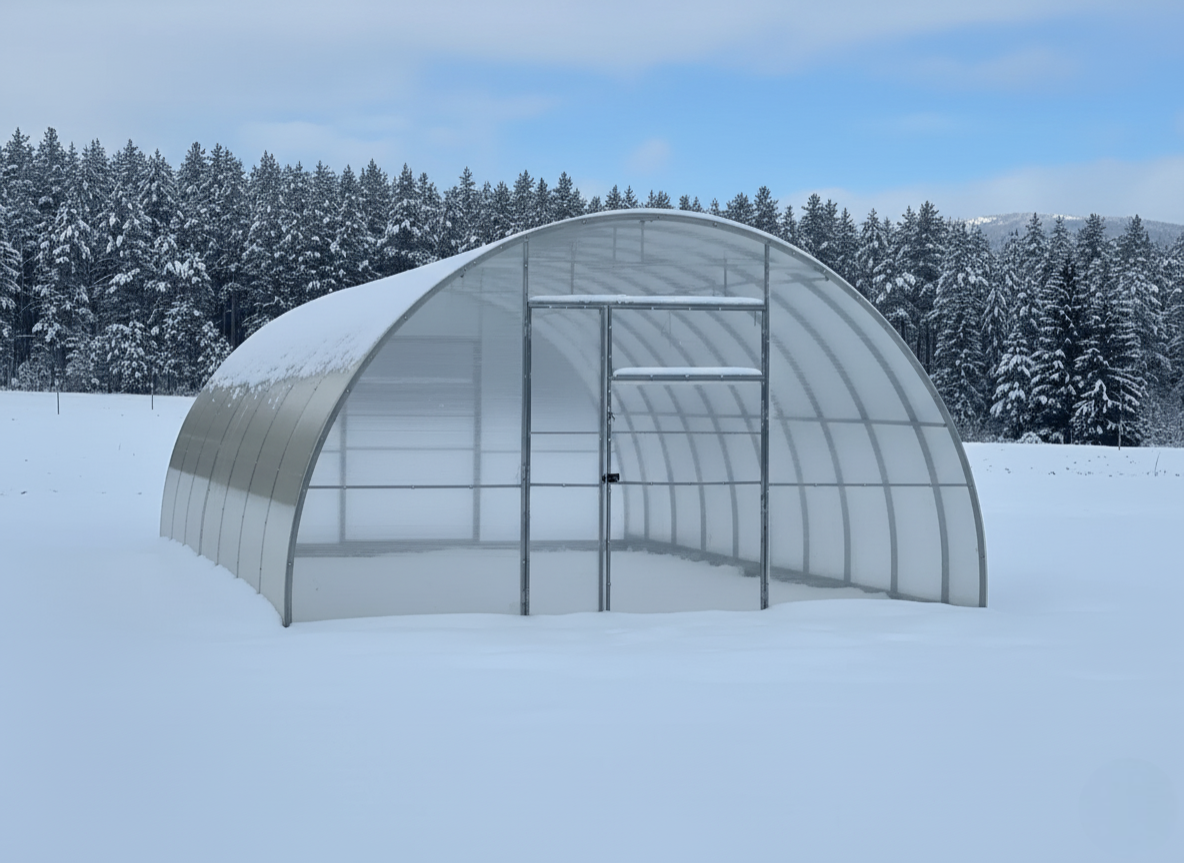 Теплиця львів'янка 4х4 м (полікарбонат) - Зображення 7