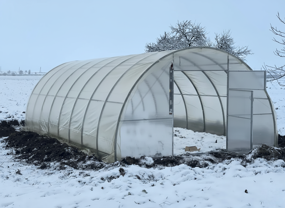 Теплиця львів'янка 4х4 м (полікарбонат) - Зображення 6