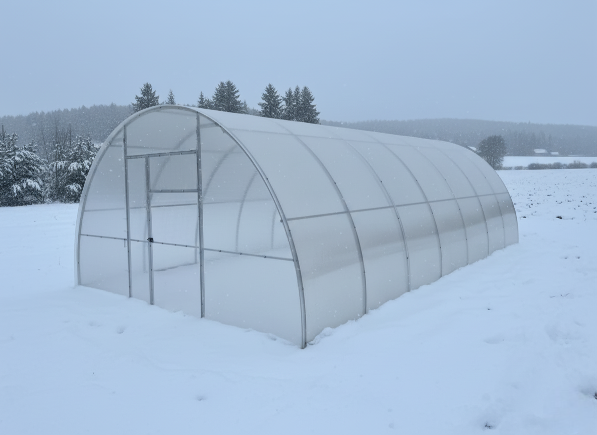 Теплиця львів'янка 4х4 м (полікарбонат) - Зображення 5