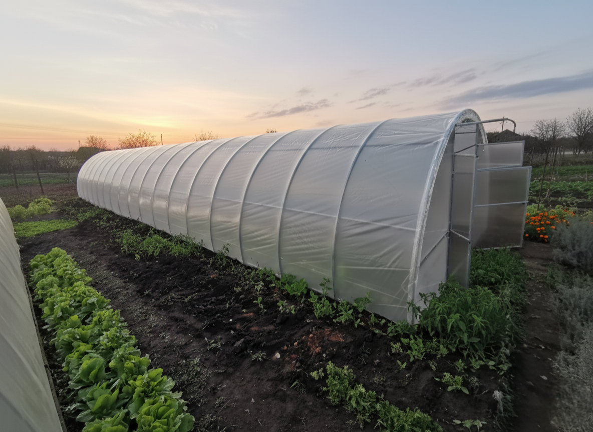 Теплиця львів'янка Ш 4м (плівка) Довжина: 4,6,8,10,20 м - Зображення 2