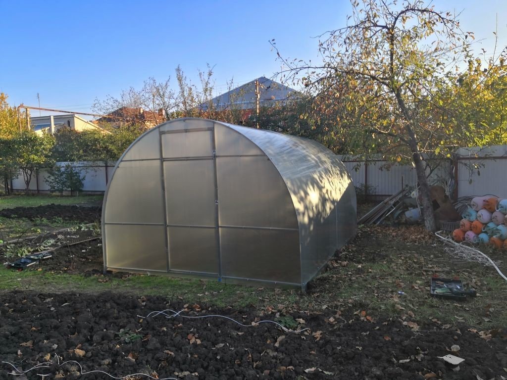 Теплиця Вінничанка 3х4м (полікарбонат) - Зображення 2