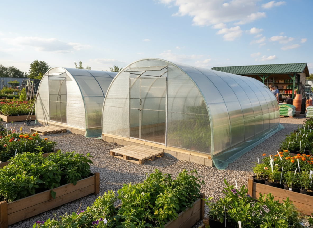 Теплиця львів'янка 4х4 м (полікарбонат) - Зображення 2