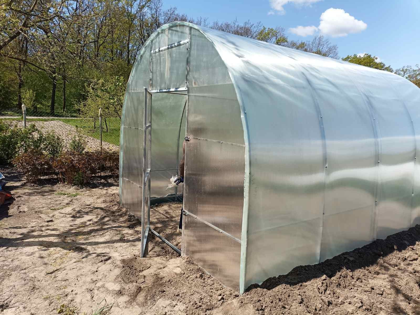 Теплиця Вінничанка Преміум 3х10 метра (полікарбонат) - Зображення 4