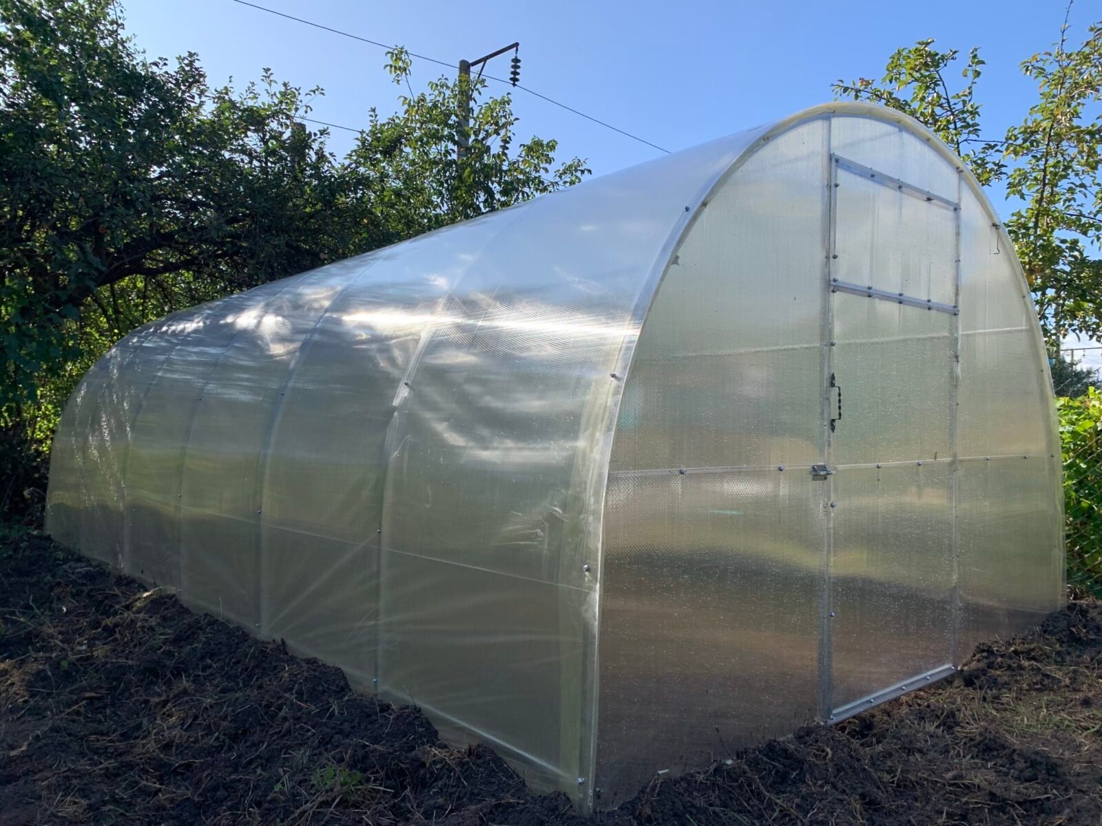 Теплиця Вінничанка Преміум 3х10 метра (полікарбонат) - Зображення 3